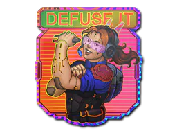 Sticker Defuse It (Holo) - Preço e onde comprar no CS2