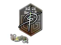 Sticker degster (Glitter) | Paris 2023 - Preço e onde comprar no CS2