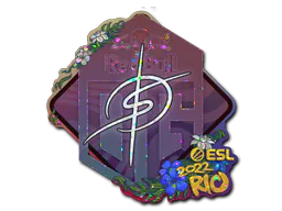 Sticker degster (Glitter) | Rio 2022 - Preço e onde comprar no CS2