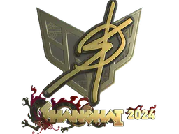 Sticker degster (Gold) | Shanghai 2024 - Preço e onde comprar no CS2
