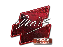 Sticker denis | Atlanta 2017 - Preço e onde comprar no CS2