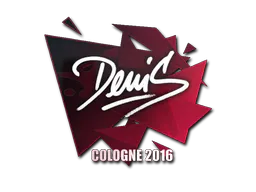 Sticker denis | Cologne 2016 - Preço e onde comprar no CS2