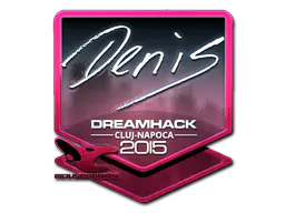Sticker denis (Foil) | Cluj-Napoca 2015 - Preço e onde comprar no CS2