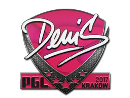 Sticker denis | Krakow 2017 - Preço e onde comprar no CS2