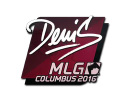 Sticker denis | MLG Columbus 2016 - Preço e onde comprar no CS2