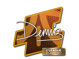 Sticker dennis | Atlanta 2017 - Preço e onde comprar no CS2