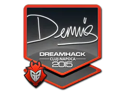 Sticker dennis | Cluj-Napoca 2015 - Preço e onde comprar no CS2