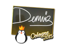 Sticker dennis | Cologne 2015 - Preço e onde comprar no CS2