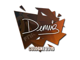 Sticker dennis | Cologne 2016 - Preço e onde comprar no CS2