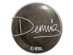 Sticker dennis | Katowice 2019 - Preço e onde comprar no CS2