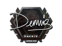 Sticker dennis | London 2018 - Preço e onde comprar no CS2