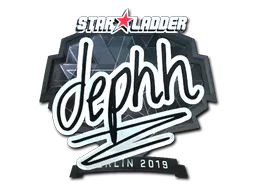 Sticker dephh (Foil) | Berlin 2019 - Preço e onde comprar no CS2
