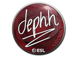 Sticker dephh | Katowice 2019 - Preço e onde comprar no CS2