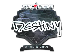 Sticker DeStiNy (Foil) | Berlin 2019 - Preço e onde comprar no CS2