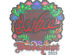 Sticker device (Embroidered) | Budapest 2025 - Preço e onde comprar no CS2