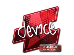 Sticker device (Foil) | Atlanta 2017 - Preço e onde comprar no CS2