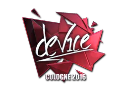 Sticker device (Foil) | Cologne 2016 - Preço e onde comprar no CS2