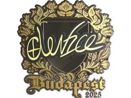 Sticker device (Gold) | Budapest 2025 - Preço e onde comprar no CS2