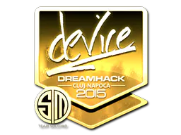 Sticker device (Gold) | Cluj-Napoca 2015 - Preço e onde comprar no CS2