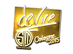 Sticker device (Gold) | Cologne 2015 - Preço e onde comprar no CS2