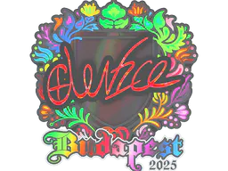 Sticker device (Holo) | Budapest 2025 - Preço e onde comprar no CS2