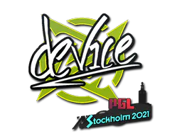 Sticker device | Stockholm 2021 - Preço e onde comprar no CS2