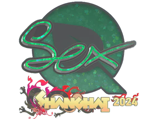 Sticker dexter (Glitter) | Shanghai 2024 - Preço e onde comprar no CS2