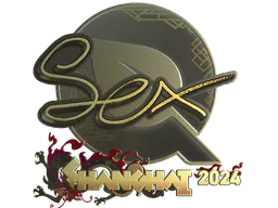 Sticker dexter (Gold) | Shanghai 2024 - Preço e onde comprar no CS2
