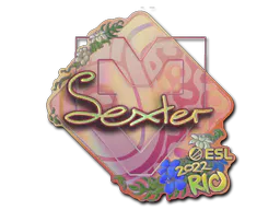 Sticker dexter (Holo) | Rio 2022 - Preço e onde comprar no CS2