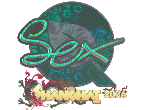 Sticker dexter (Holo) | Shanghai 2024 - Preço e onde comprar no CS2