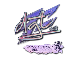 Sticker dgt (Holo) | Antwerp 2022 - Preço e onde comprar no CS2