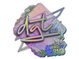 Sticker dgt (Holo) | Rio 2022 - Preço e onde comprar no CS2