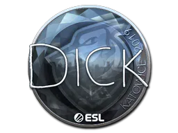 Sticker DickStacy (Foil) | Katowice 2019 - Preço e onde comprar no CS2