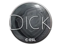 Sticker DickStacy | Katowice 2019 - Preço e onde comprar no CS2