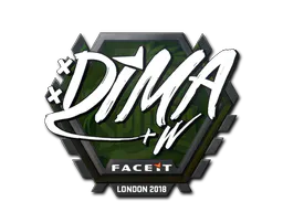 Sticker Dima | London 2018 - Preço e onde comprar no CS2
