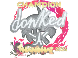 Sticker donk (Champion) | Shanghai 2024 - Preço e onde comprar no CS2