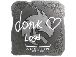 Sticker donk (Foil) | Austin 2025 - Preço e onde comprar no CS2