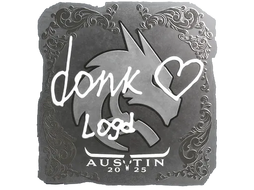 Sticker donk (Foil) | Austin 2025 - Preço e onde comprar no CS2