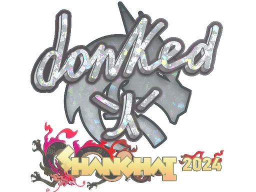 Sticker donk (Glitter) | Shanghai 2024 - Preço e onde comprar no CS2