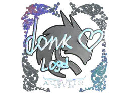 Sticker donk (Holo) | Austin 2025 - Preço e onde comprar no CS2