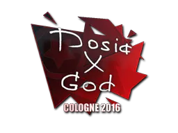 Sticker Dosia | Cologne 2016 - Preço e onde comprar no CS2