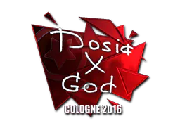 Sticker Dosia (Foil) | Cologne 2016 - Preço e onde comprar no CS2