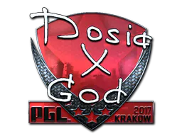 Sticker Dosia (Foil) | Krakow 2017 - Preço e onde comprar no CS2