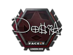Sticker Dosia | London 2018 - Preço e onde comprar no CS2
