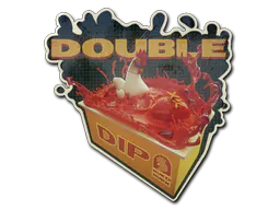 Sticker Double Dip - Preço e onde comprar no CS2