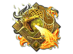 Sticker Dragon Lore (Foil) - Preço e onde comprar no CS2