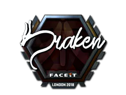 Sticker draken (Foil) | London 2018 - Preço e onde comprar no CS2