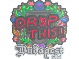 Sticker drop (Embroidered) | Budapest 2025 - Preço e onde comprar no CS2
