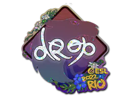 Sticker drop (Glitter) | Rio 2022 - Preço e onde comprar no CS2