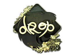 Sticker drop (Gold) | Rio 2022 - Preço e onde comprar no CS2